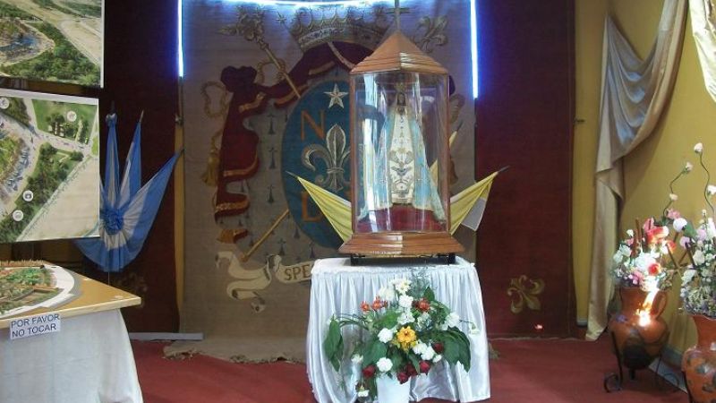 La Virgen del Valle, Patrona del Turismo, engalana la Fiesta del Poncho