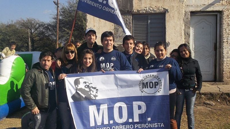 El MOP con los chicos del barrio Santa Marta y Villa Eumelia