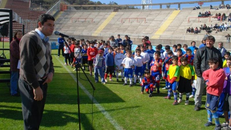 Fútbol infantil en el “Bicentenario”