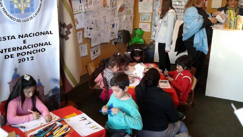 El stand del Concejo Deliberante dedicado a los más chicos