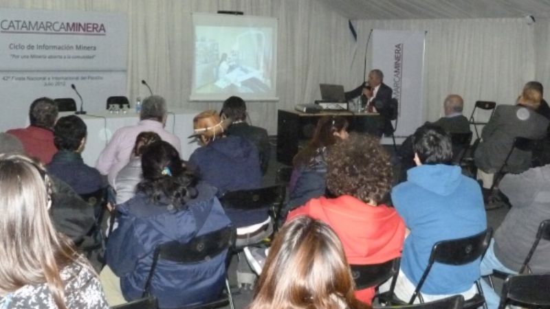 Expusieron sobre litio, Farallón Negro y Huellas Mineras   