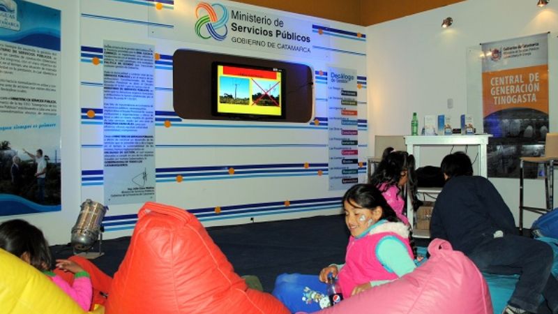 Servicios Públicos, presente en la 42da. Fiesta del Poncho