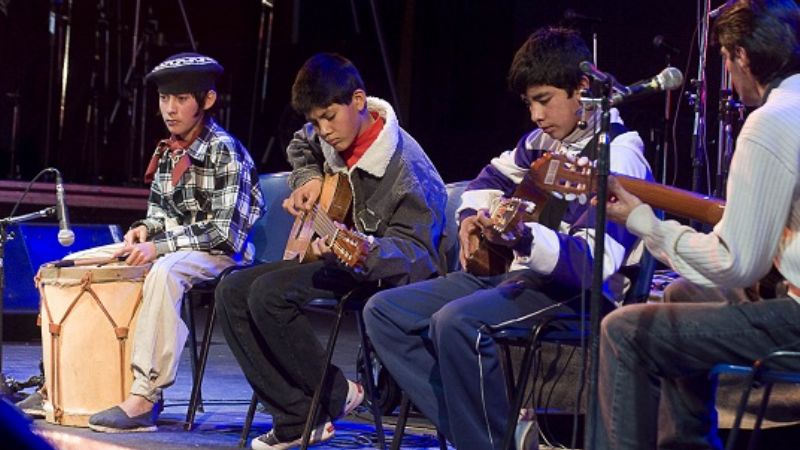 Los chicos, protagonistas de la edición 2012 del Ponchito  