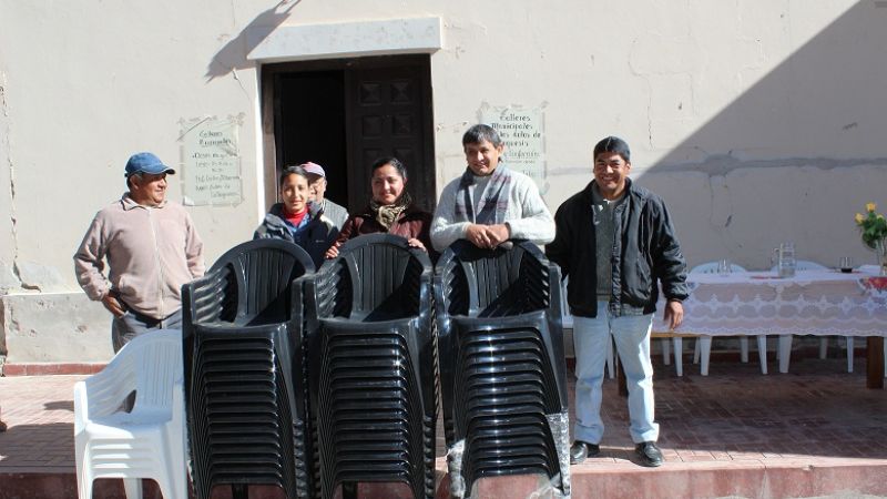 Aporte municipal a la Comisión Pastoral de Lampacito