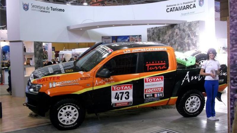 El Dakar, presente en el Poncho 2012