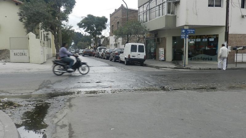 Corte en Vicario Segura y Chacabuco