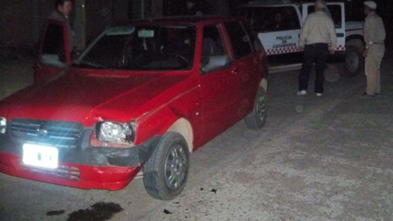 Conductor desaprensivo produjo daños en Recreo