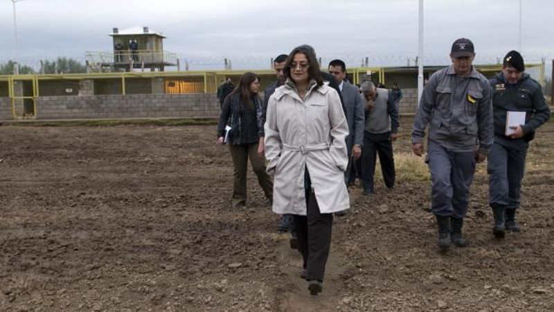 Visita de la Gobernadora al Servicio Penitenciario