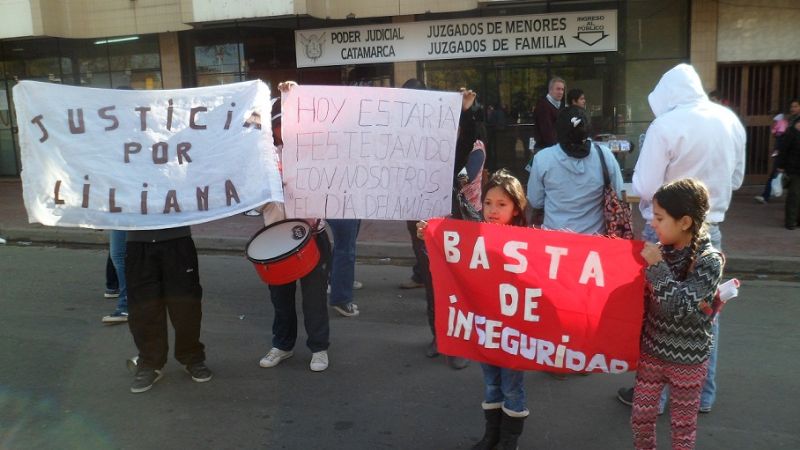 Protestan frente al Juzgado de Menores por la inseguridad