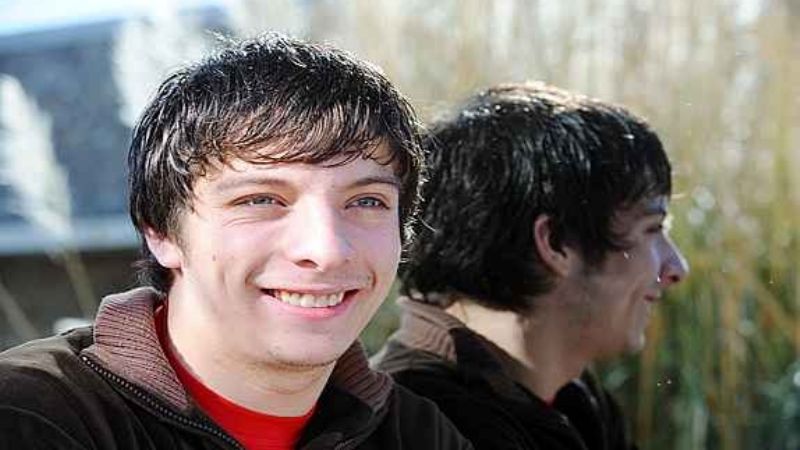 Damián Córdoba, al aire libre