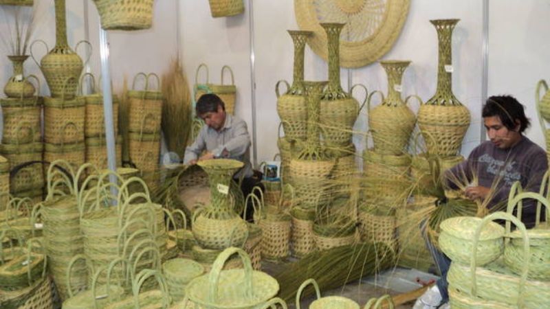 Balance positivo de los artesanos santamarianos en la fiesta del Poncho