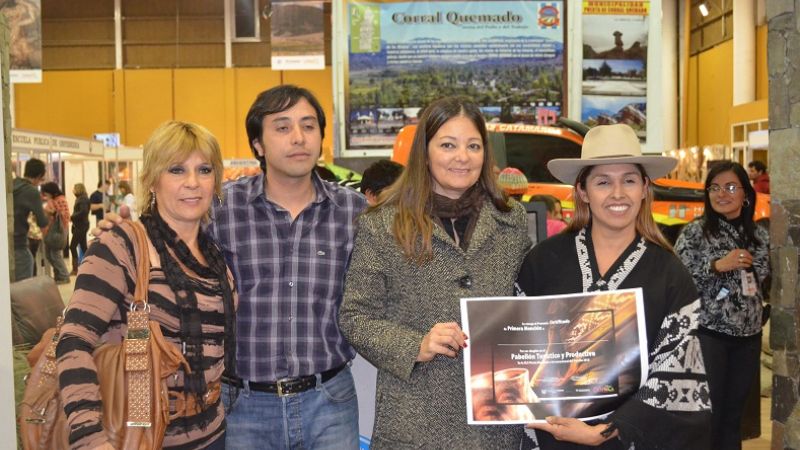 Valle Viejo obtuvo 1º mención por su stand en el Poncho