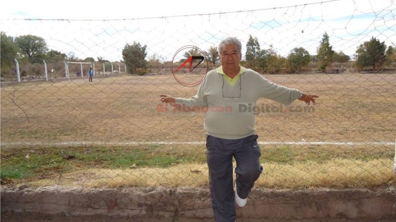 Una leyenda del fútbol fiambalense visitó su antiguo club