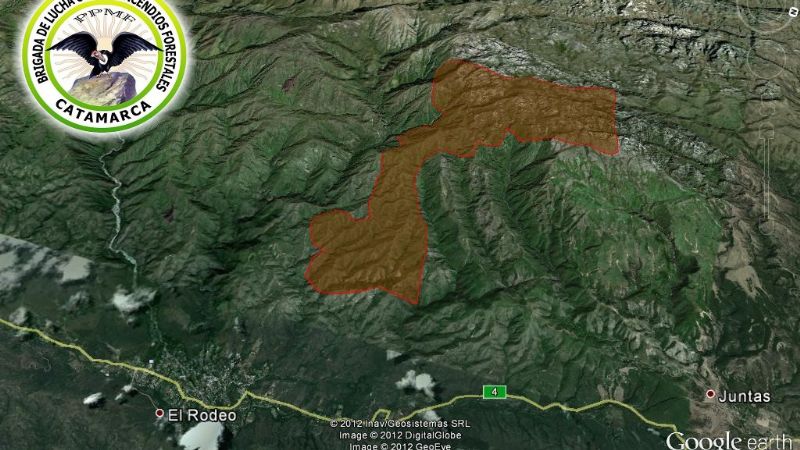 Más de 1.700 hectáreas quemadas en Ambato