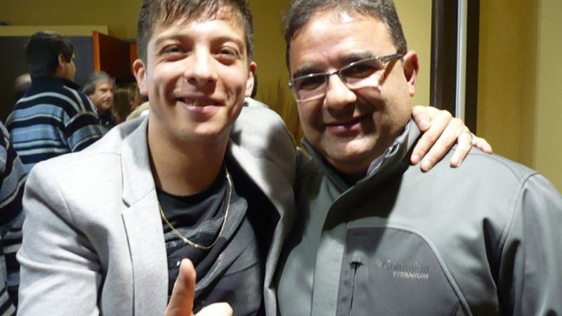 Jalil se sumó a la yapa del Poncho 2012 con Damián Córdoba
