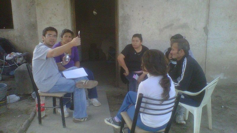 Donación de materiales eléctricos en La Tercena 