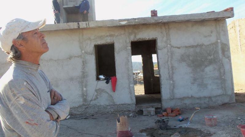 “La casa implica un futuro para mi hija y mis nietos”