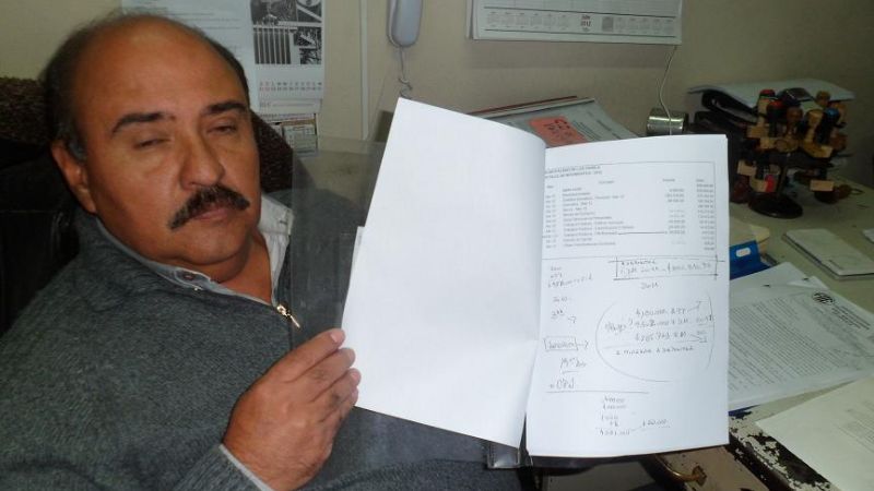 Denuncian en Fiscalía de Estado, al Intendente de Los Varelas