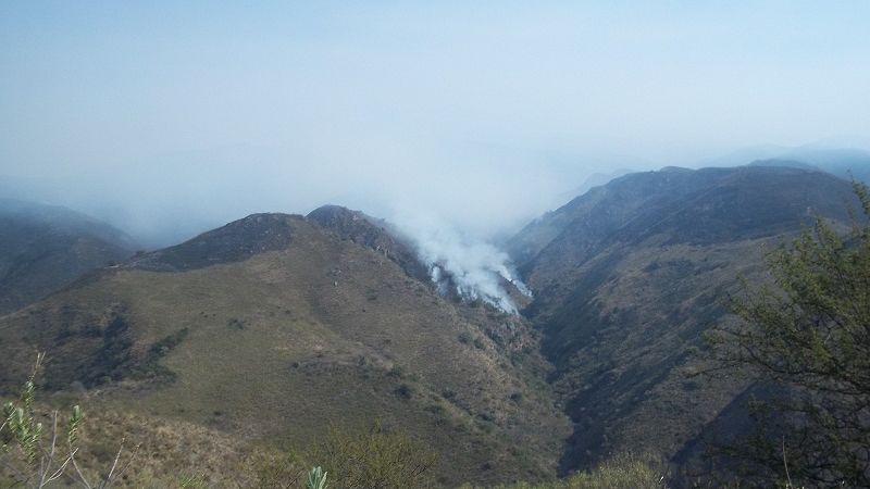 Controlado el incendio de Ambato