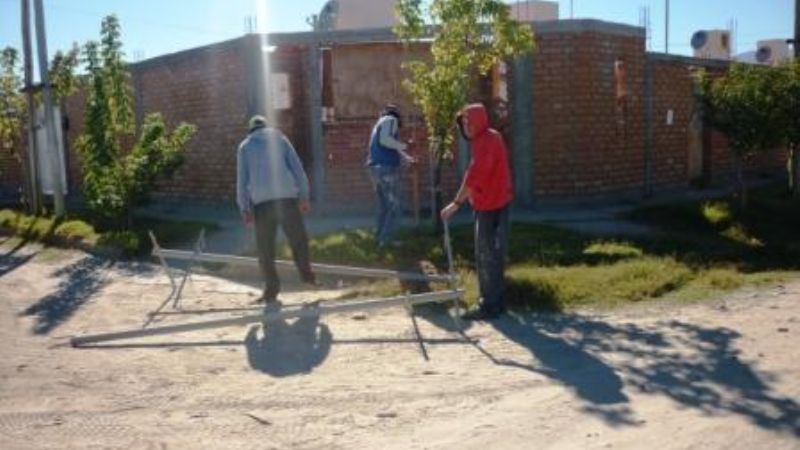 Señalizan calles en Santa María