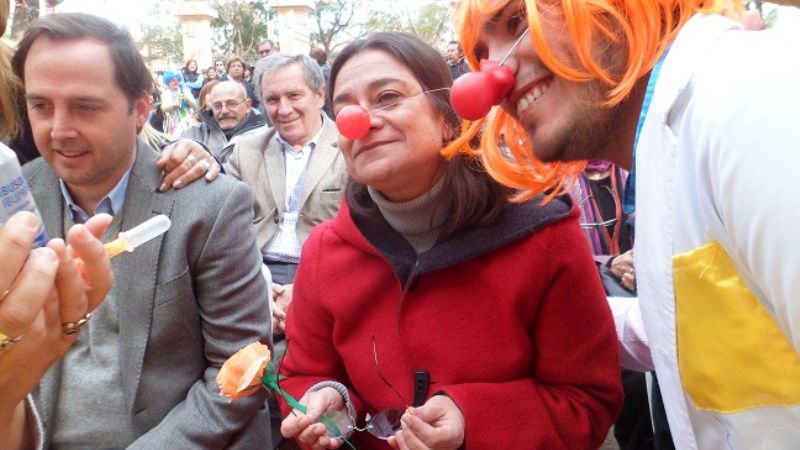 Corpacci recordó a Eva Perón en el aniversario del Hospital de Niños