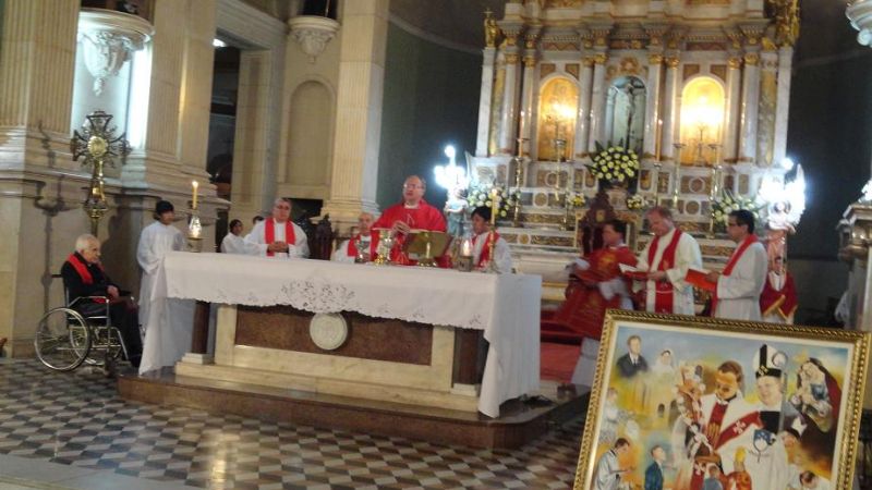 Monseñor Urbanc dio gracias por un nuevo año de vida