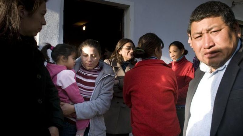 La Gobernadora visitó a vecinos del barrio Santa Lucía