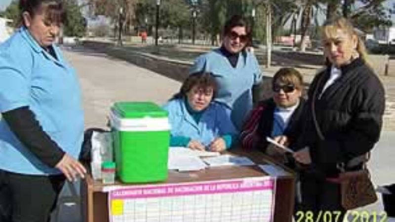 En Recreo vacunaron contra la Hepatitis
