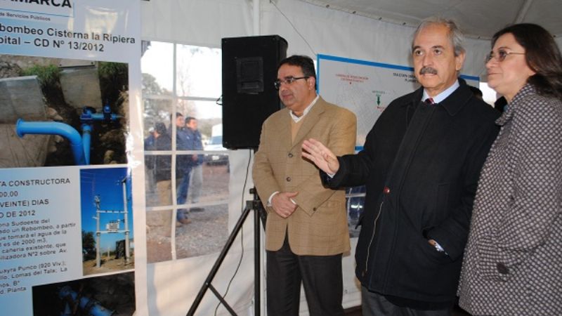 “Más 60 mil catamarqueños verán mejorar el servicios de agua potable”