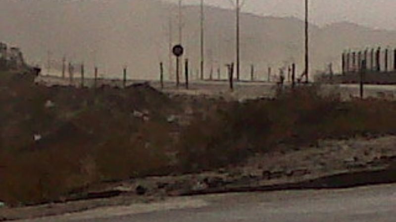 El viento y la tierra invadieron la ciudad