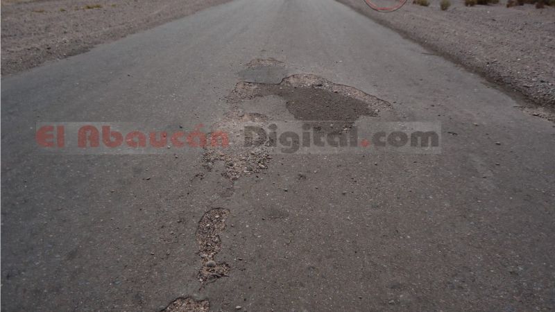 Protestan por el pésimo estado de ruta en Fiambalá