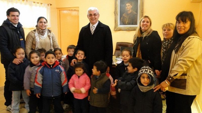 Jardín de infantes visitó la Municipalidad de FME