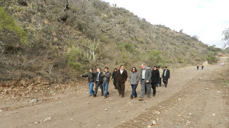 Corpacci y Jalil visitaron diferentes obras en la ciudad