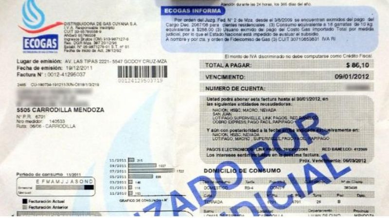 Las facturas de gas de junio y julio llegarán con bonificación