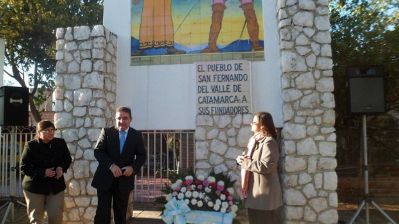 Las autoridades ya están en la Plaza Lezana 