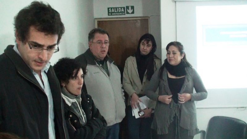 Capacitación de monitoreo de agua en Belén  