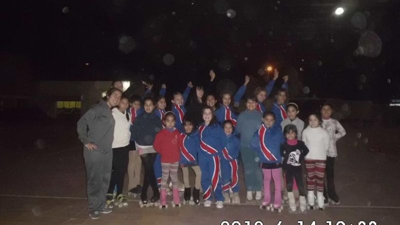 Patin artístico en el Club Américo Tesorieri