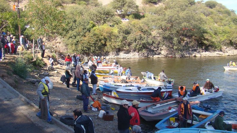 Se realizó la 4º edición del concurso de pesca “Muñeca de oro”