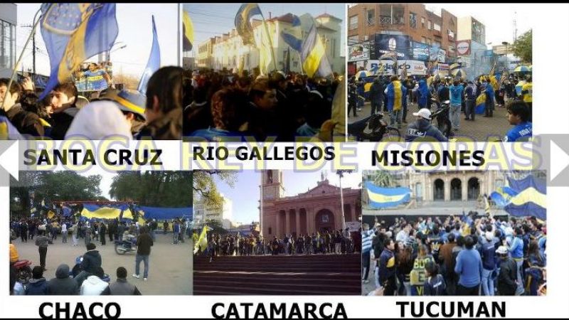 El \"Banderazo\" en apoyo a Riquelme se hizo sentir en distintas provincias del país