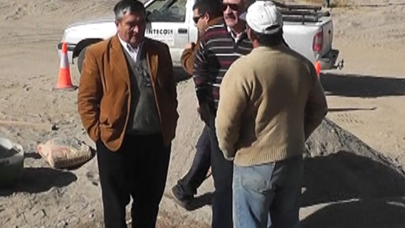 Inspeccionaron obra en San José 