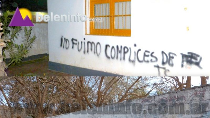 La interna radical apareció en Belén