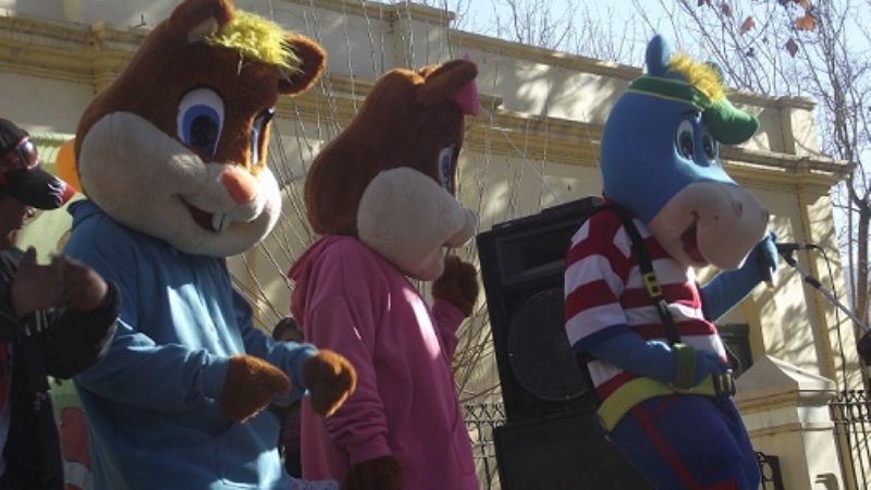 Miles de niños festejaron su día en Santa María