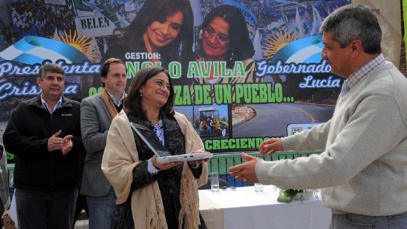 Intensa actividad de la Gobernadora en Belén