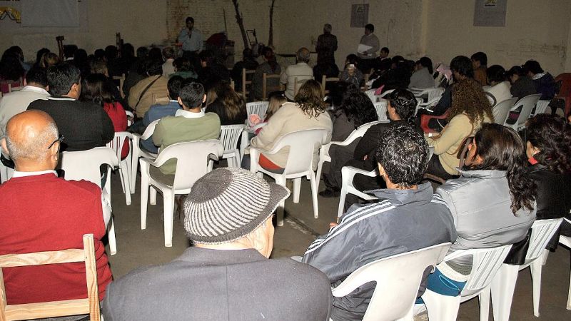 Movilización homenajeó a Aguirre e inauguró obras en el Partido