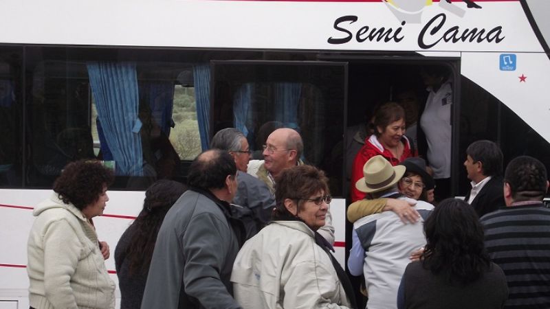 Llegaron peregrinos de Caleta Olivia para venerar a San Roque