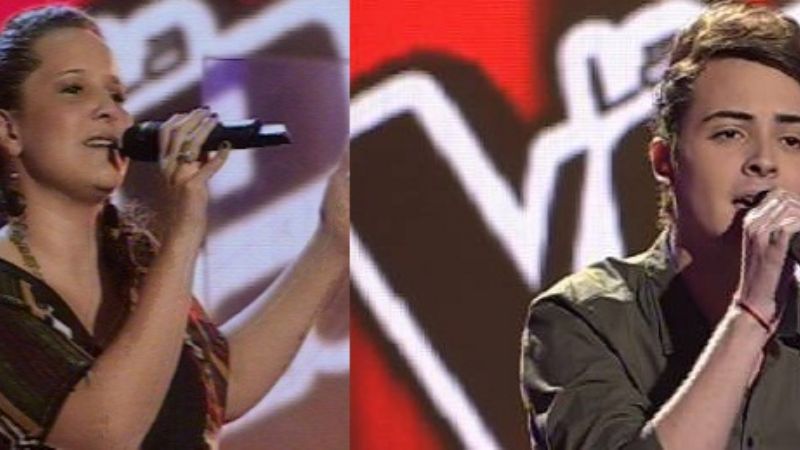 Los dos representantes de Catamarca en La Voz Argentina juntos a dúo