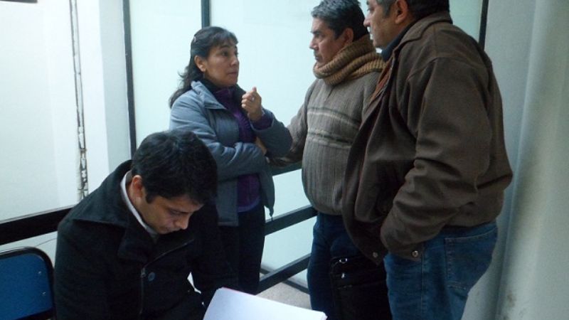 Solidaridad de Sánchez Reynoso con la madre de Diego Pachao  