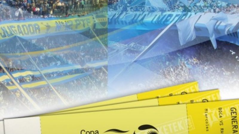 Copa Argentina: quedan pocas  plateas para ver Boca-Racing