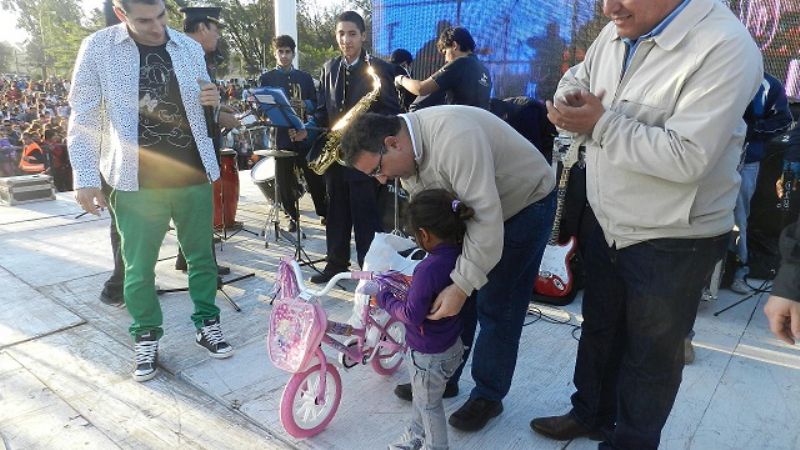 Numerosa convocatoria por el festejo del Día del Niño en la ciudad
