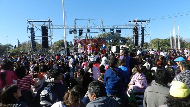 Numerosa convocatoria por el festejo del Día del Niño en la ciudad
